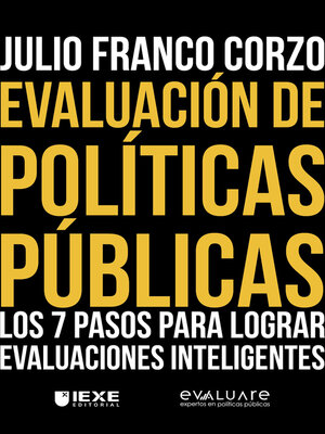 cover image of Evaluación de Políticas Públicas